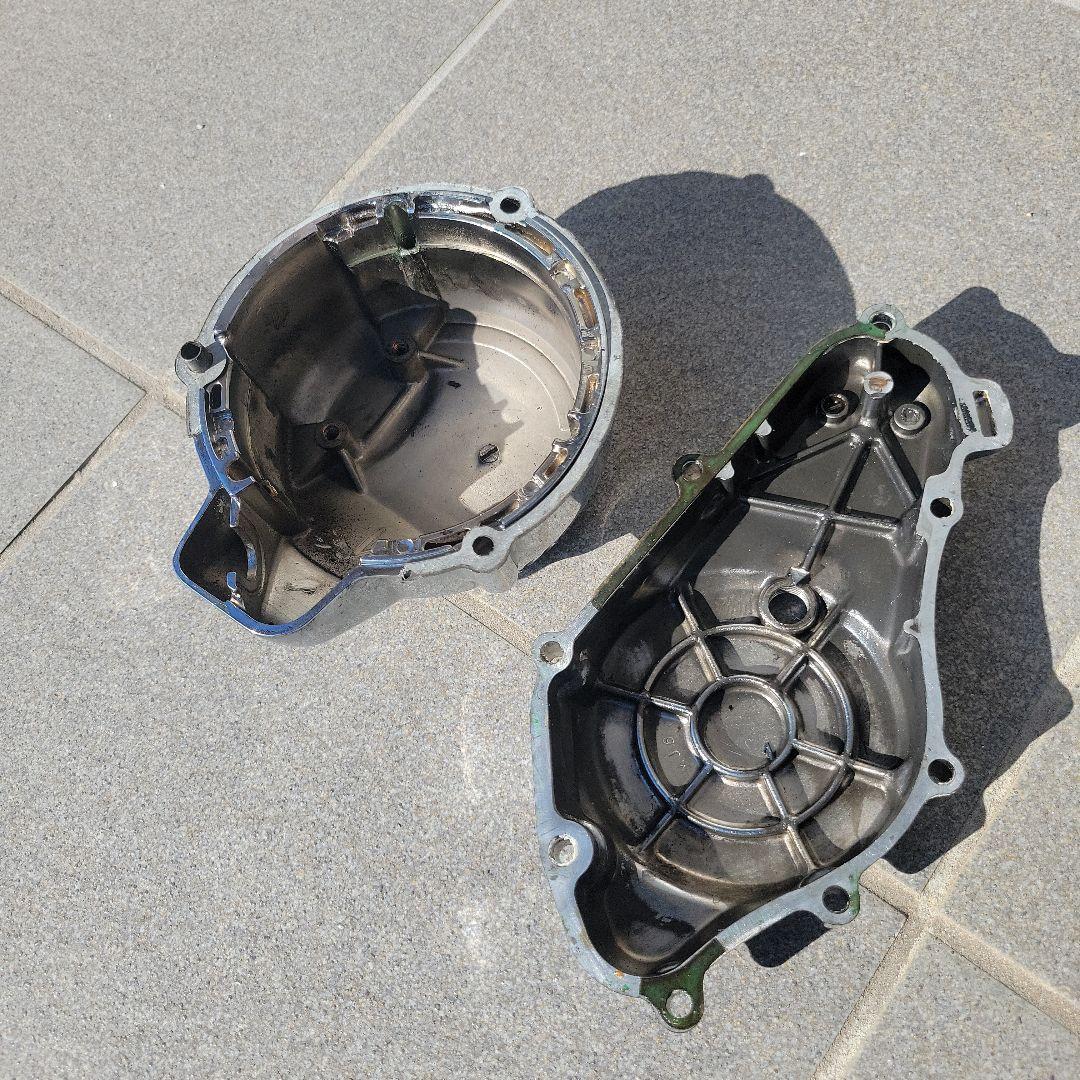 CBX 400F 純正 ジェネレーター スターターカバー 当時物