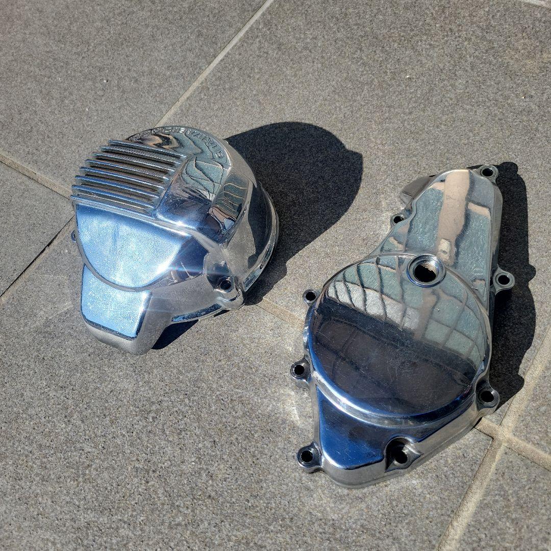 CBX 400F 純正 ジェネレーター スターターカバー 当時物