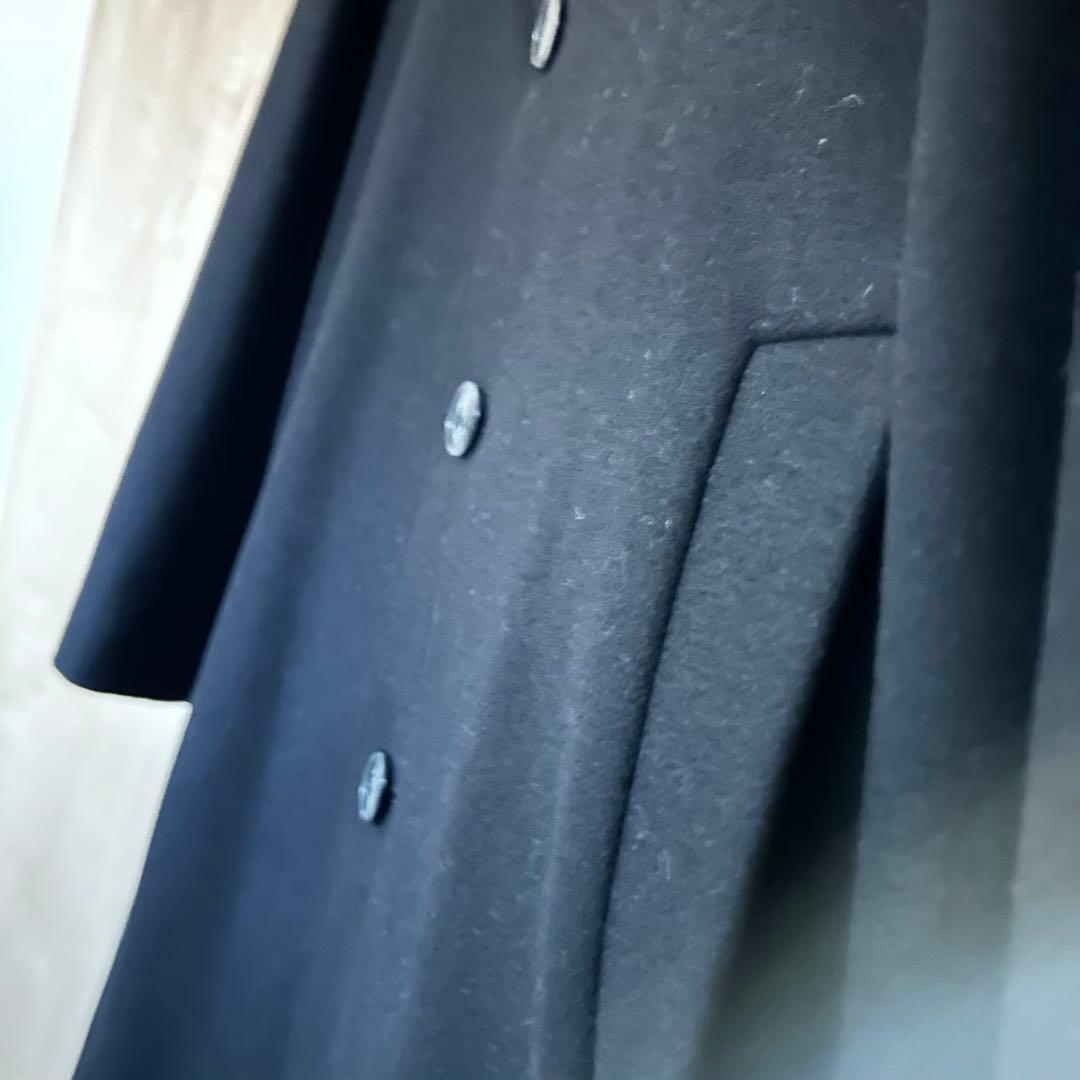 希少✨HUGO BOSS ヒューゴボス チェスターコート ブラック 48 XL