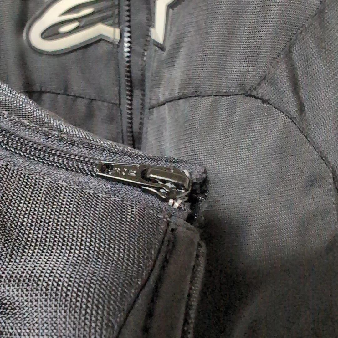 Alpinestars バイクジャケット S プロテクター メッシュ 黒 春夏用