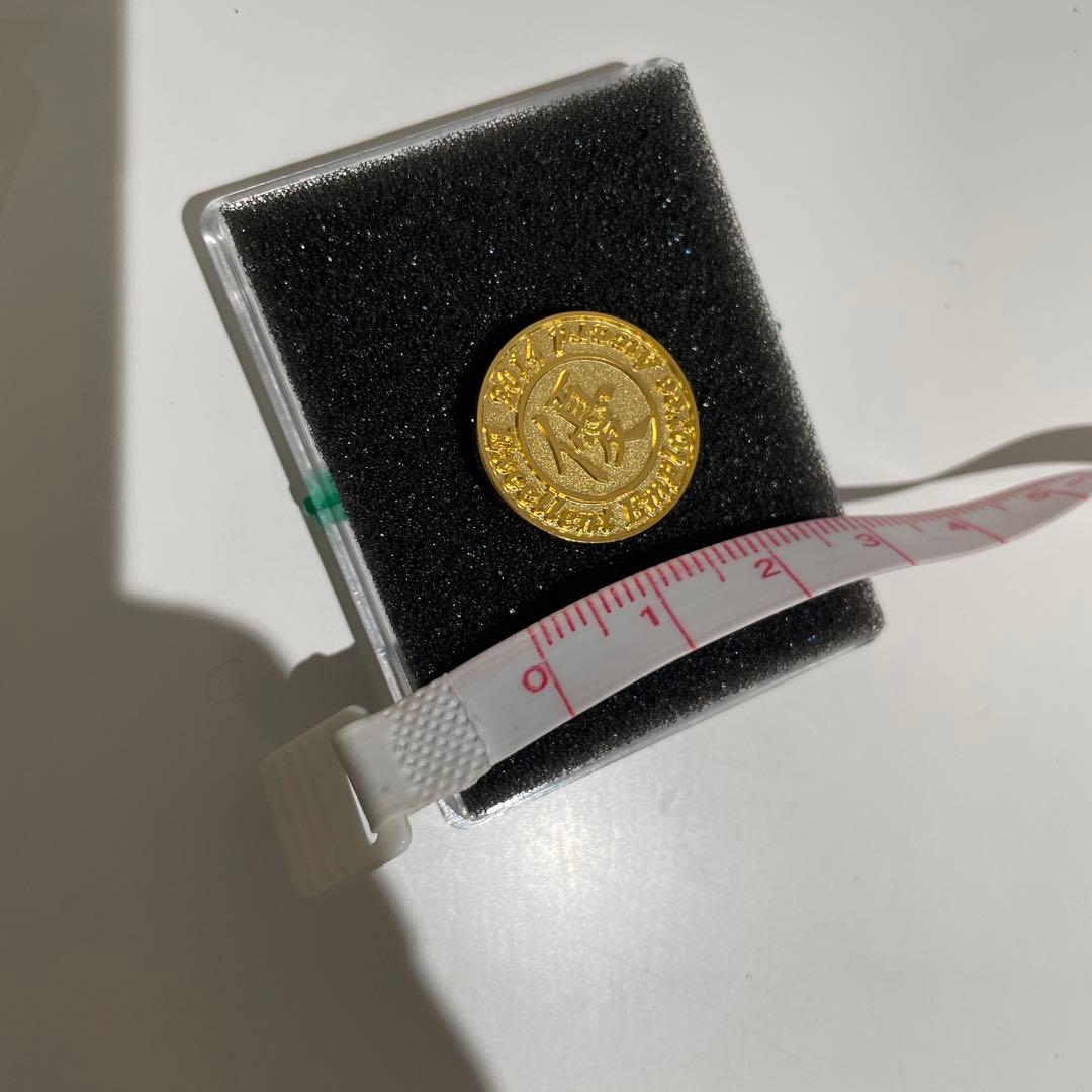 純金　金　バッチ　ピンバッチ　ノベルティ　グッズ　コレクション　5.5g