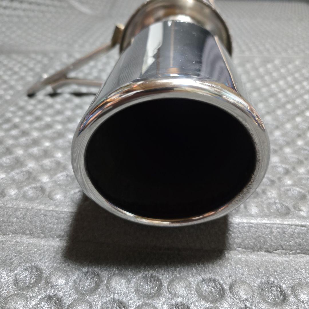 日産K12マーチステンレス製 シングルエキゾーストマフラー絶版(マルホランド)