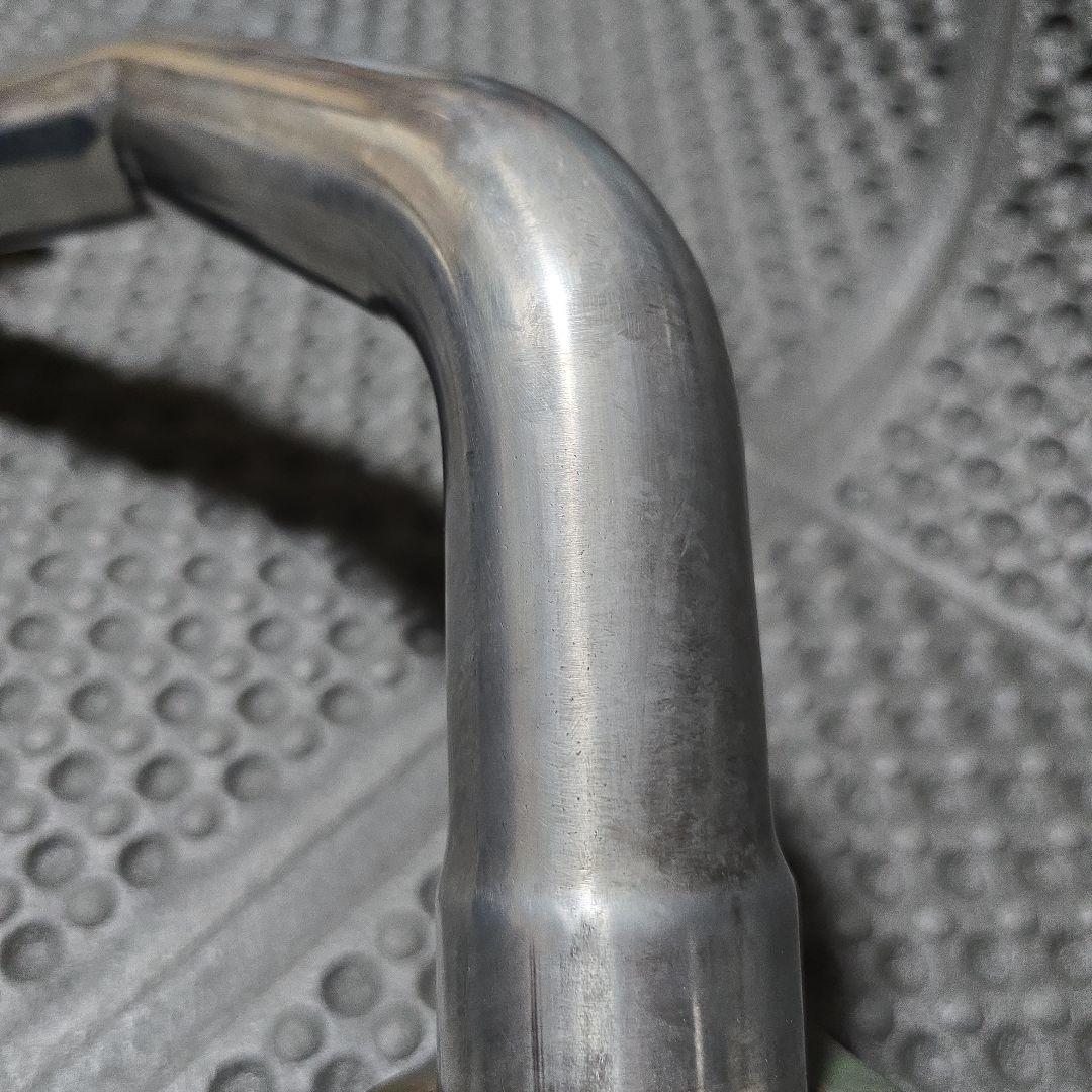 日産K12マーチステンレス製 シングルエキゾーストマフラー絶版(マルホランド)