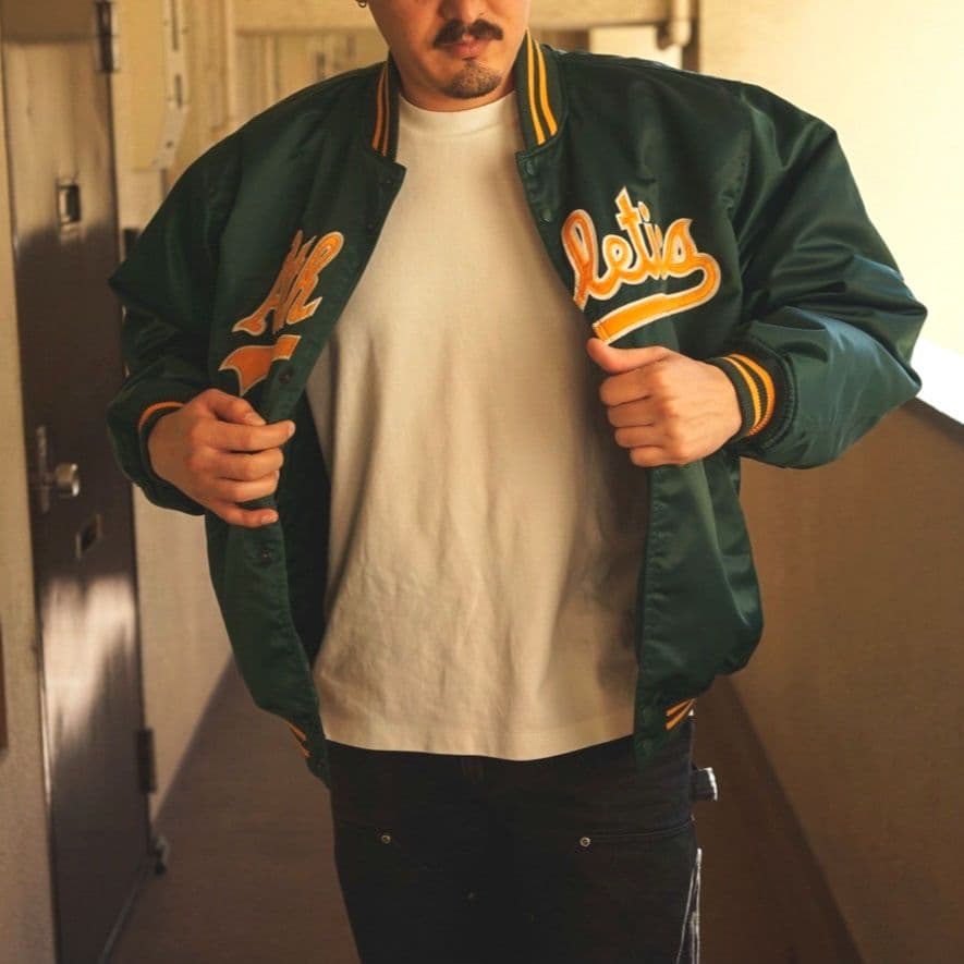 ◎美品◎ Athletics ボンバージャケット 緑