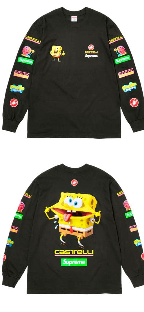 トップス supreme sponge bob S.P./Castelli Racing