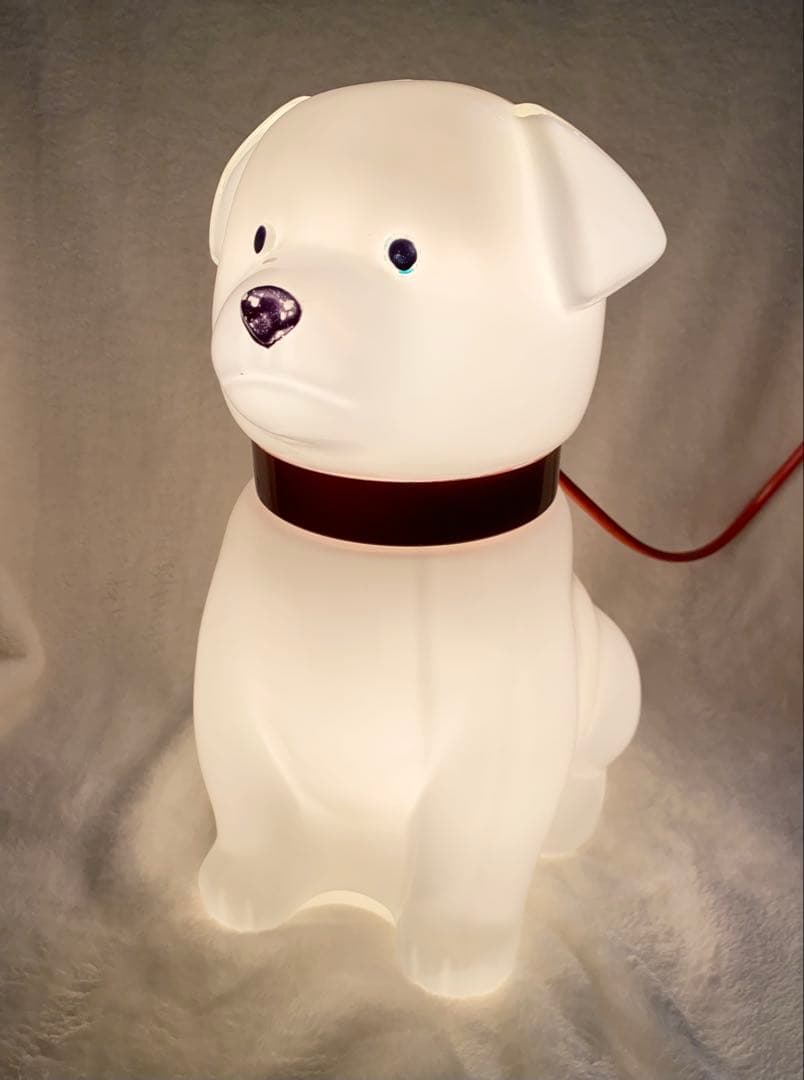 MAXRAY マックスレイ 子犬ランプ 犬 岡田あーみん 希少品 ビンテージ