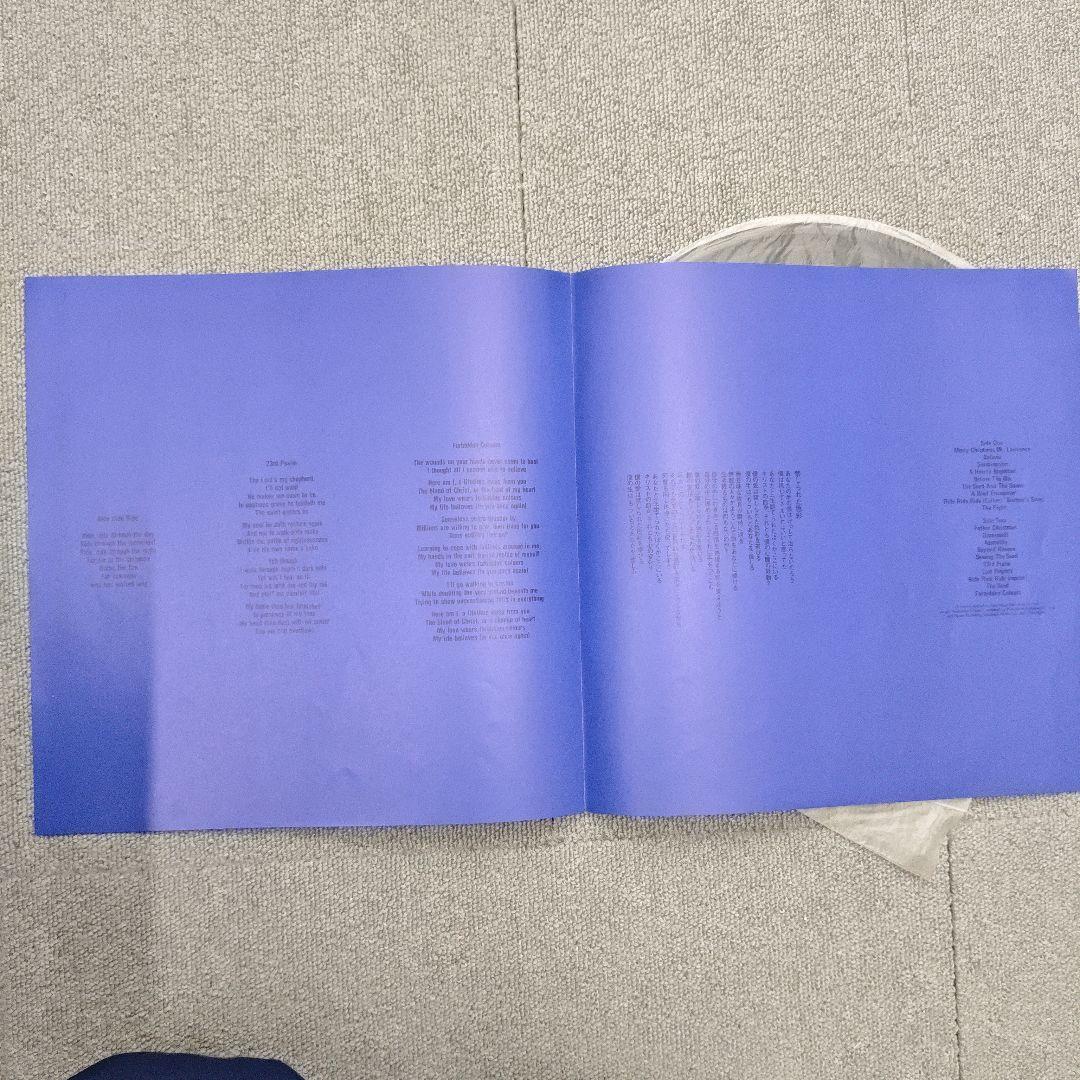 坂本龍一 Merry Christmas Mr. Lawrence　レコード