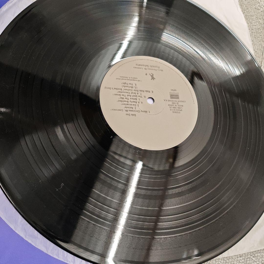 坂本龍一 Merry Christmas Mr. Lawrence　レコード