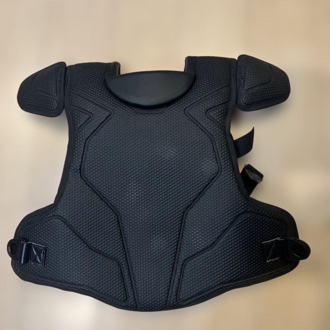 MizunoPro キャッチャー用 硬式 プロテクター ブラック