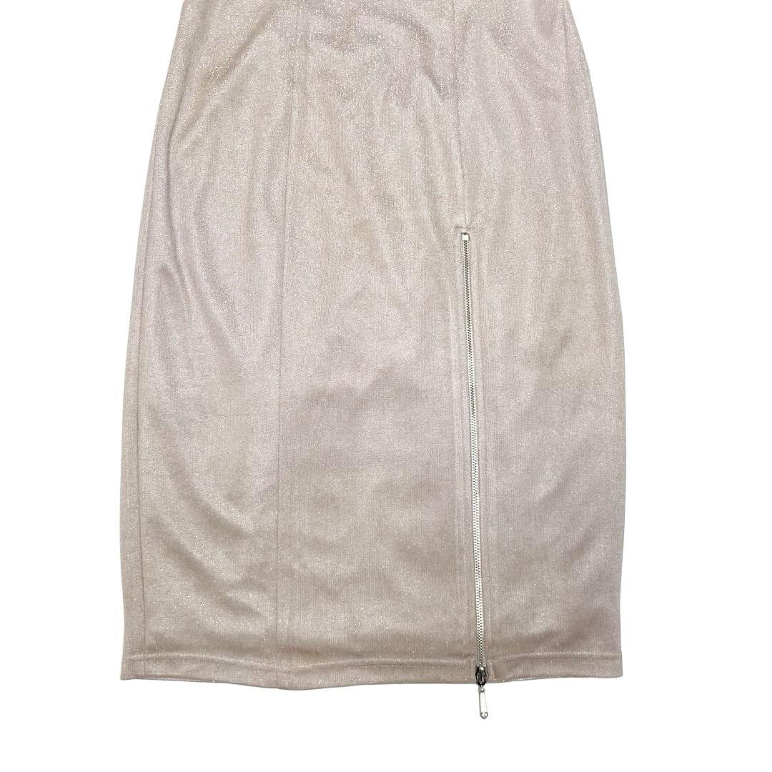 Veautt ヴュート チョーカーデザイン バストカット ミディアムドレス