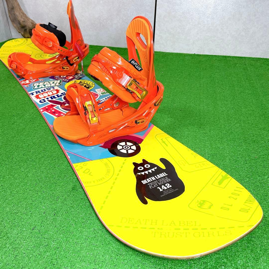 DEATHLABEL TRUSTGIRLS 142cm フラックスFTM