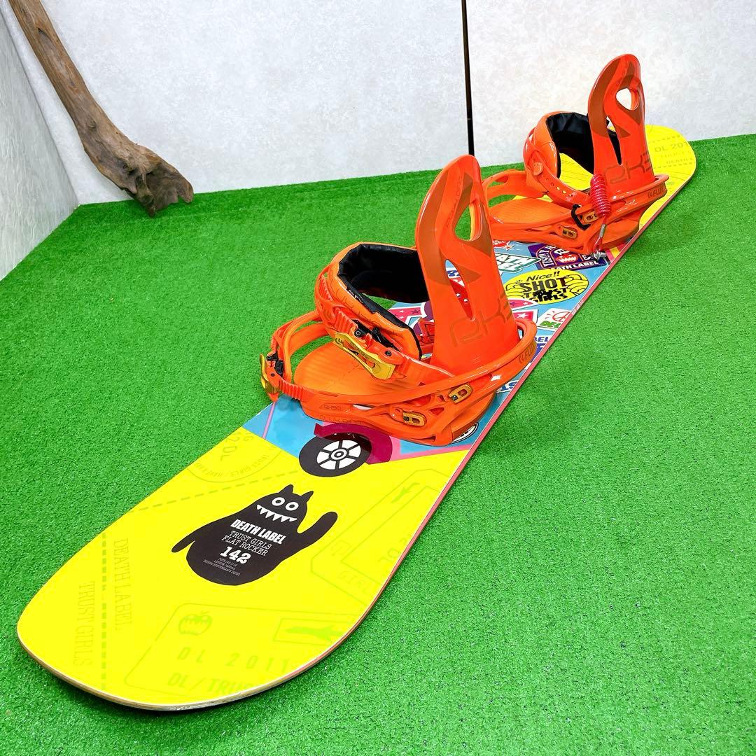 DEATHLABEL TRUSTGIRLS 142cm フラックスFTM