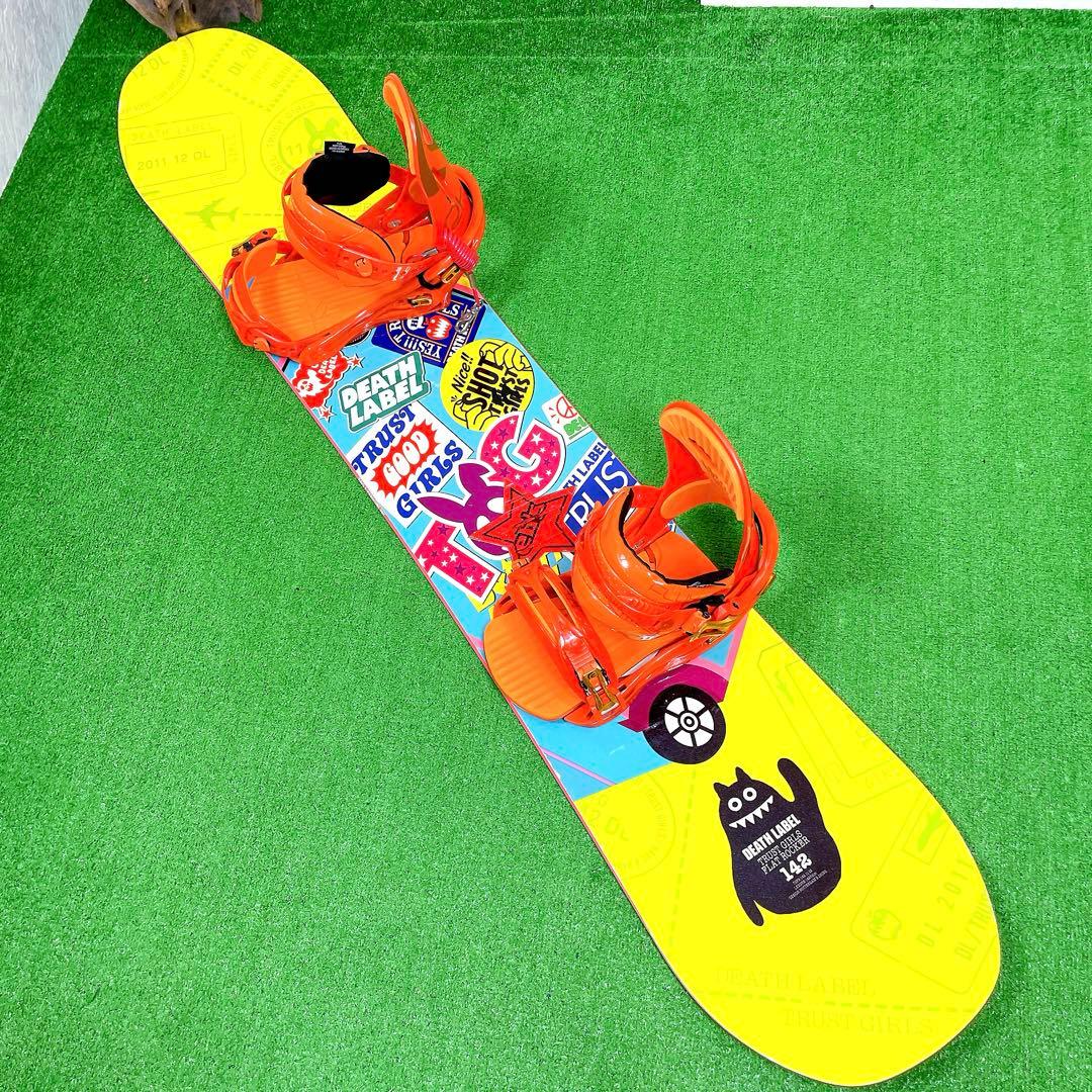 DEATHLABEL TRUSTGIRLS 142cm フラックスFTM