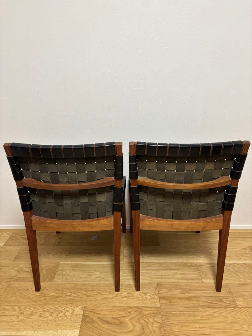 【YOU】Ritzwell KLINTクリント　ダイニングチェア　黒本革②