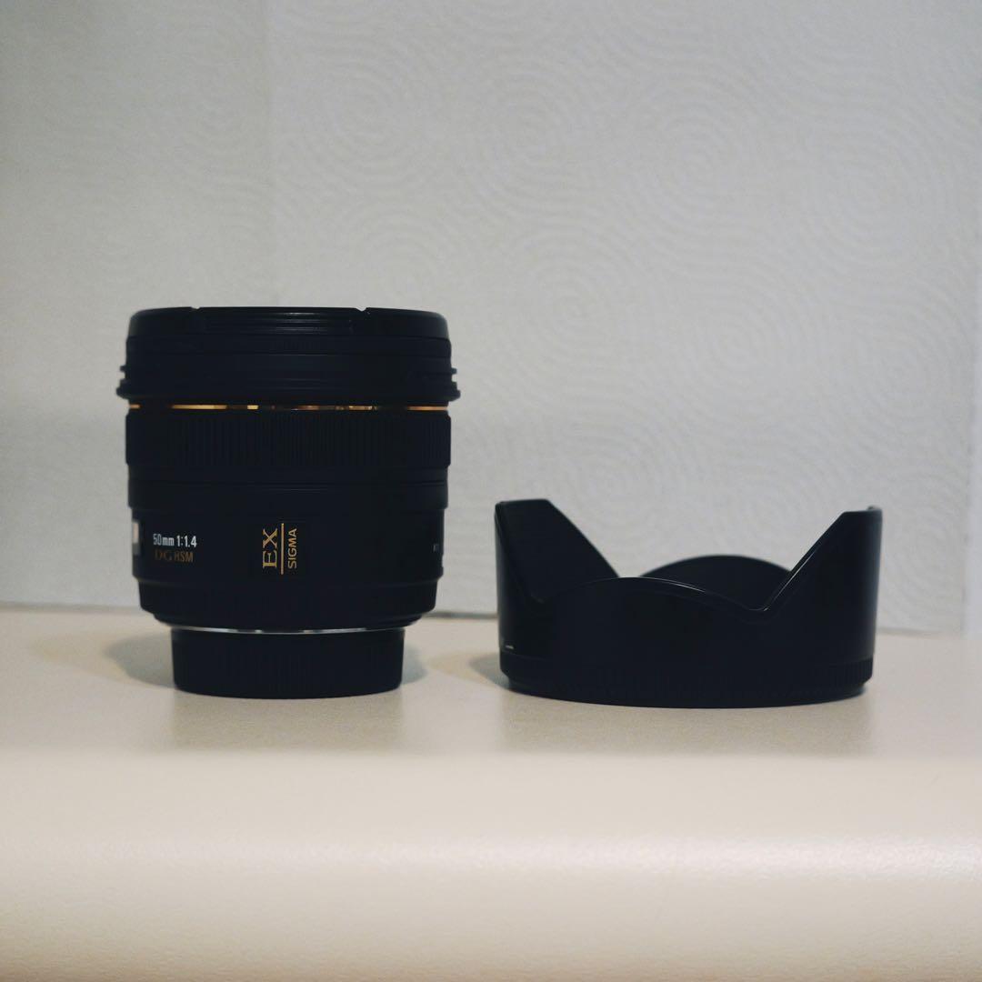 SIGMA 50mm F1.4 DG HSM レンズ　単焦点