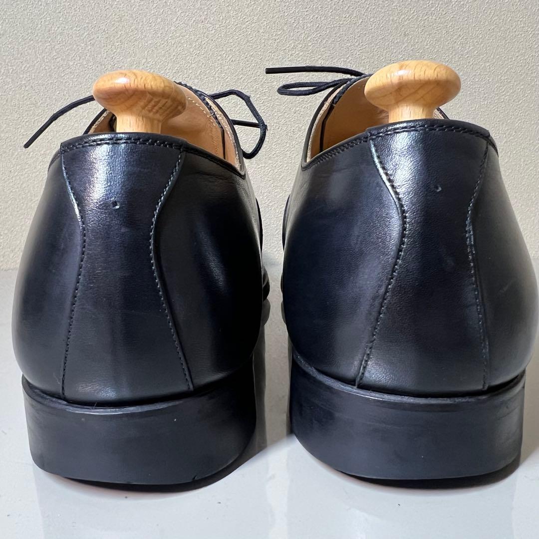 【美品】スコッチグレイン ストレートチップ F-0352 ブラック 26cm