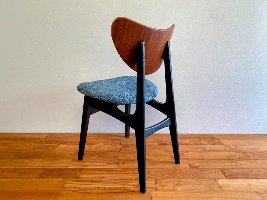1950-60s G-PLAN Tola&Blackダイニングチェア 張替済み②