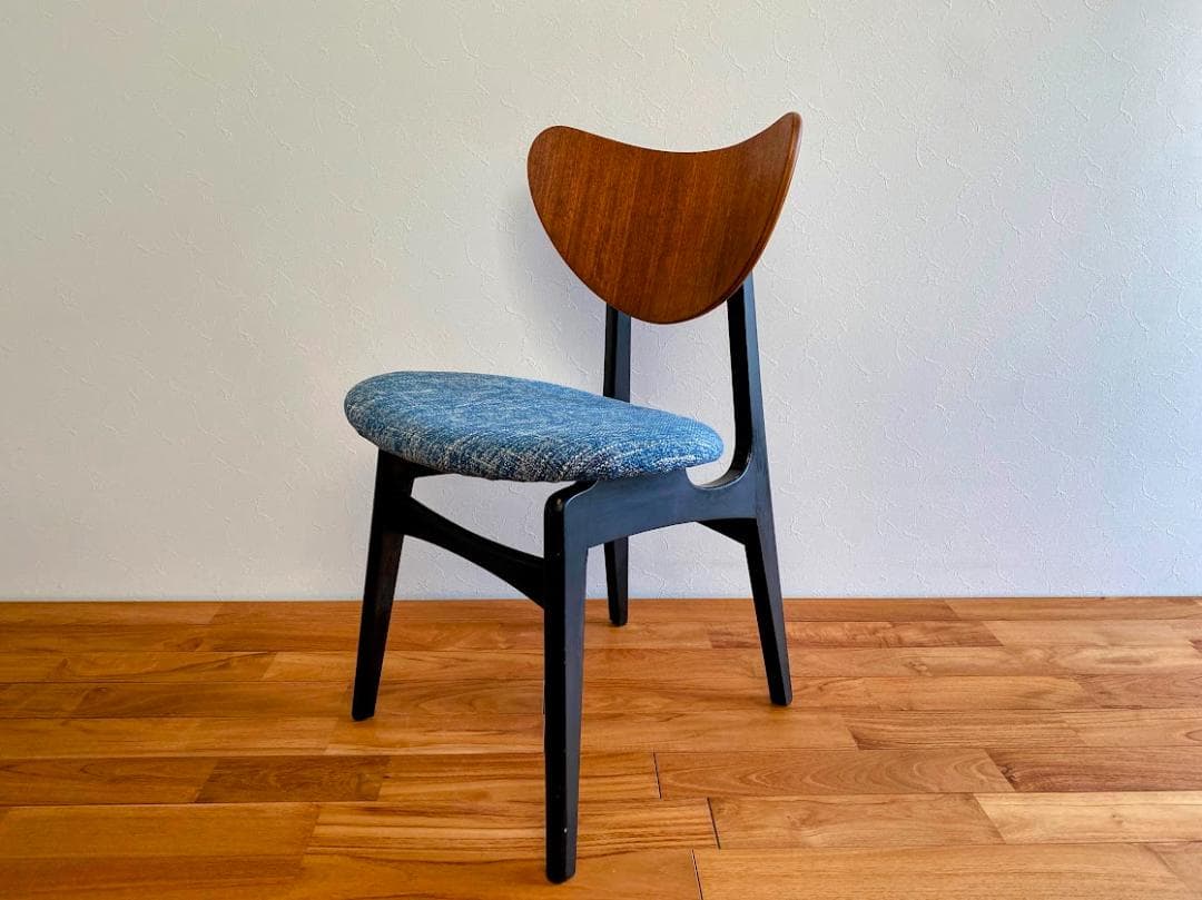 1950-60s G-PLAN Tola&Blackダイニングチェア 張替済み②