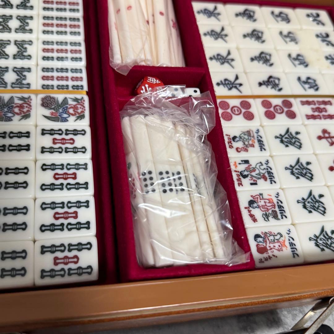 未使用保管品 フリテンくん 麻雀セット 麻雀牌 非売品