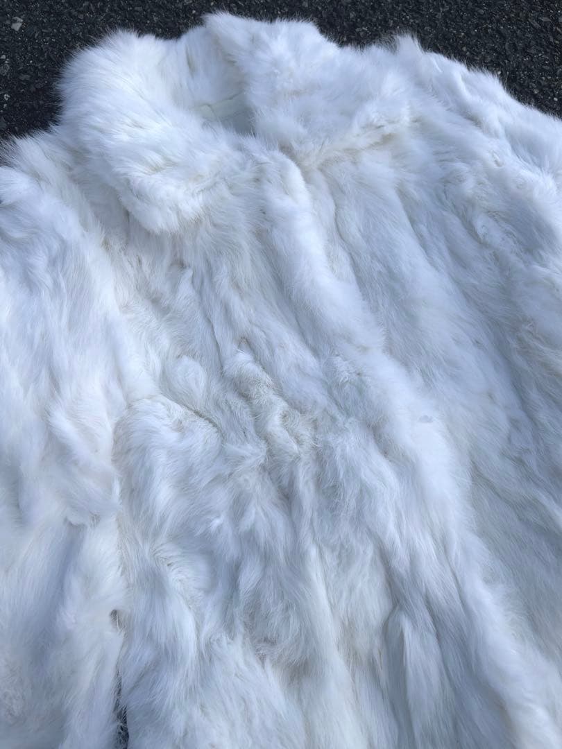 Y2K ラビット ファーコート ファージャケット ギャル archive 00s