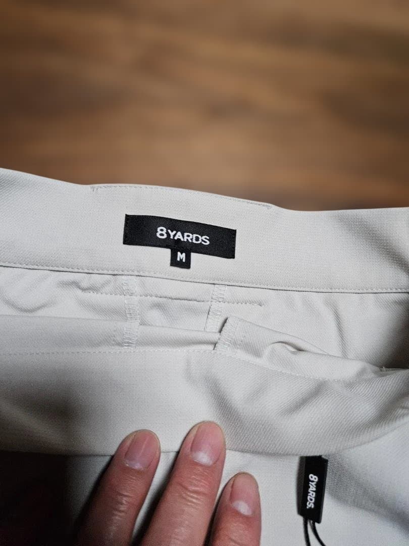 8Yardプリーツスカート Mサイズ ベージュ