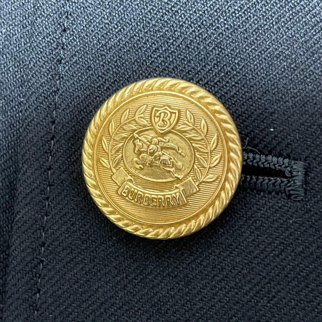 【美品】BURBERRY ネイビー ブレザー ジャケット 160A