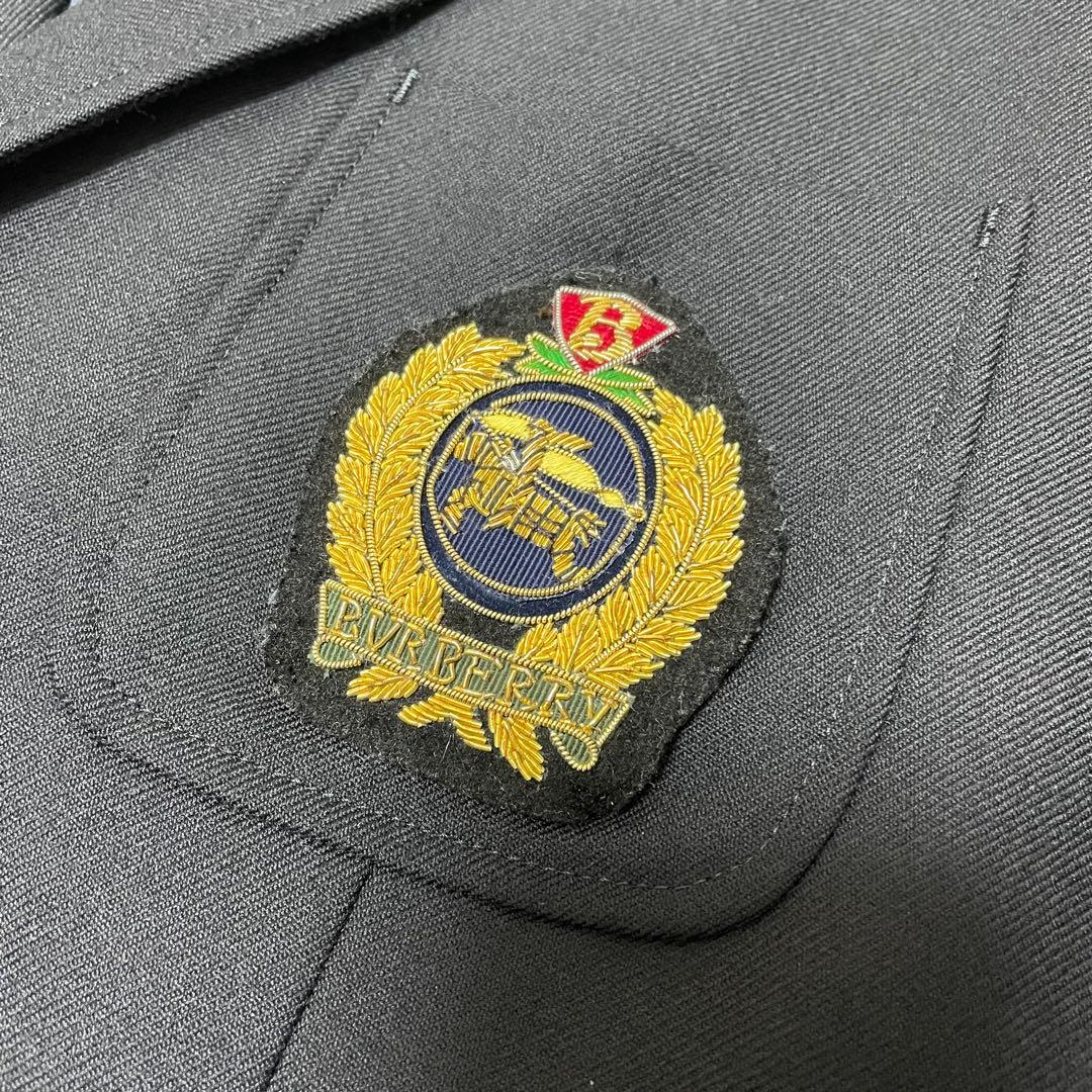 【美品】BURBERRY ネイビー ブレザー ジャケット 160A