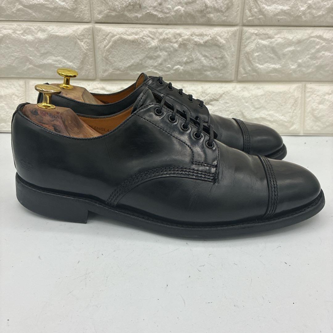 【名品】サンダース 1128B ミリタリーダービーシューズ 7 ブラック