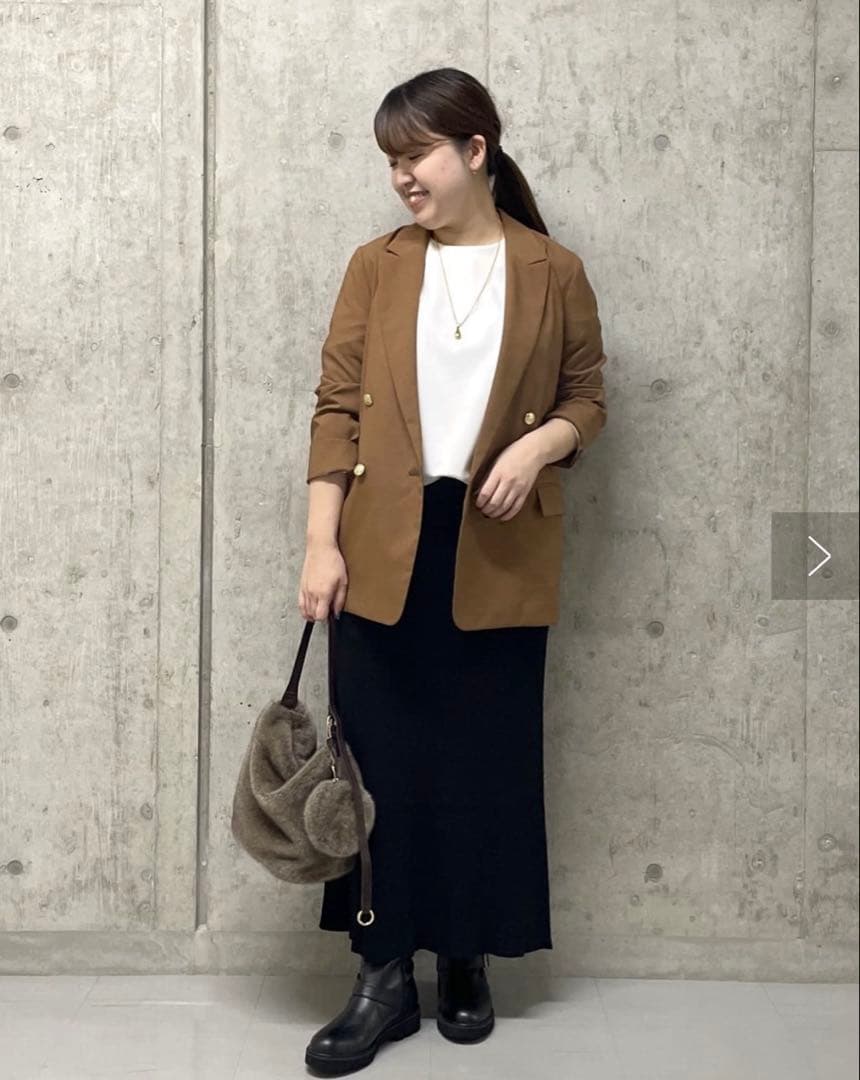 ダンボールポンチョプルオーバー　リブドロワ