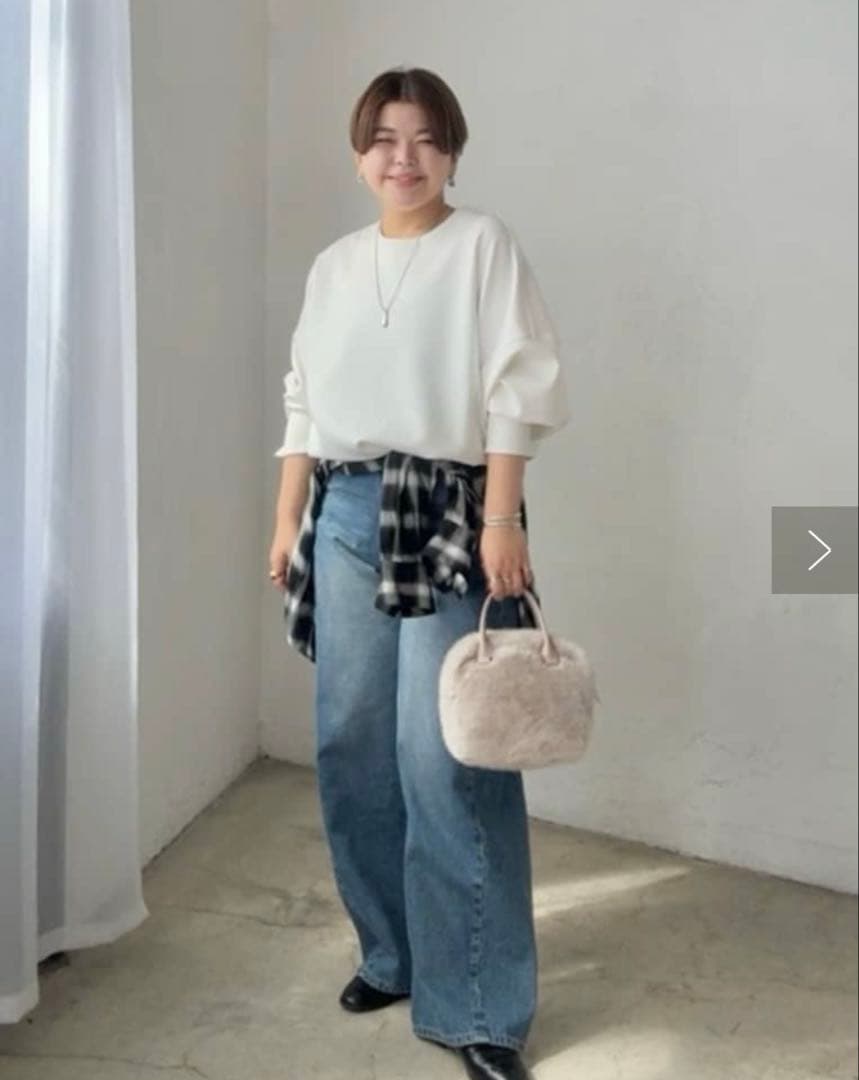 ダンボールポンチョプルオーバー　リブドロワ