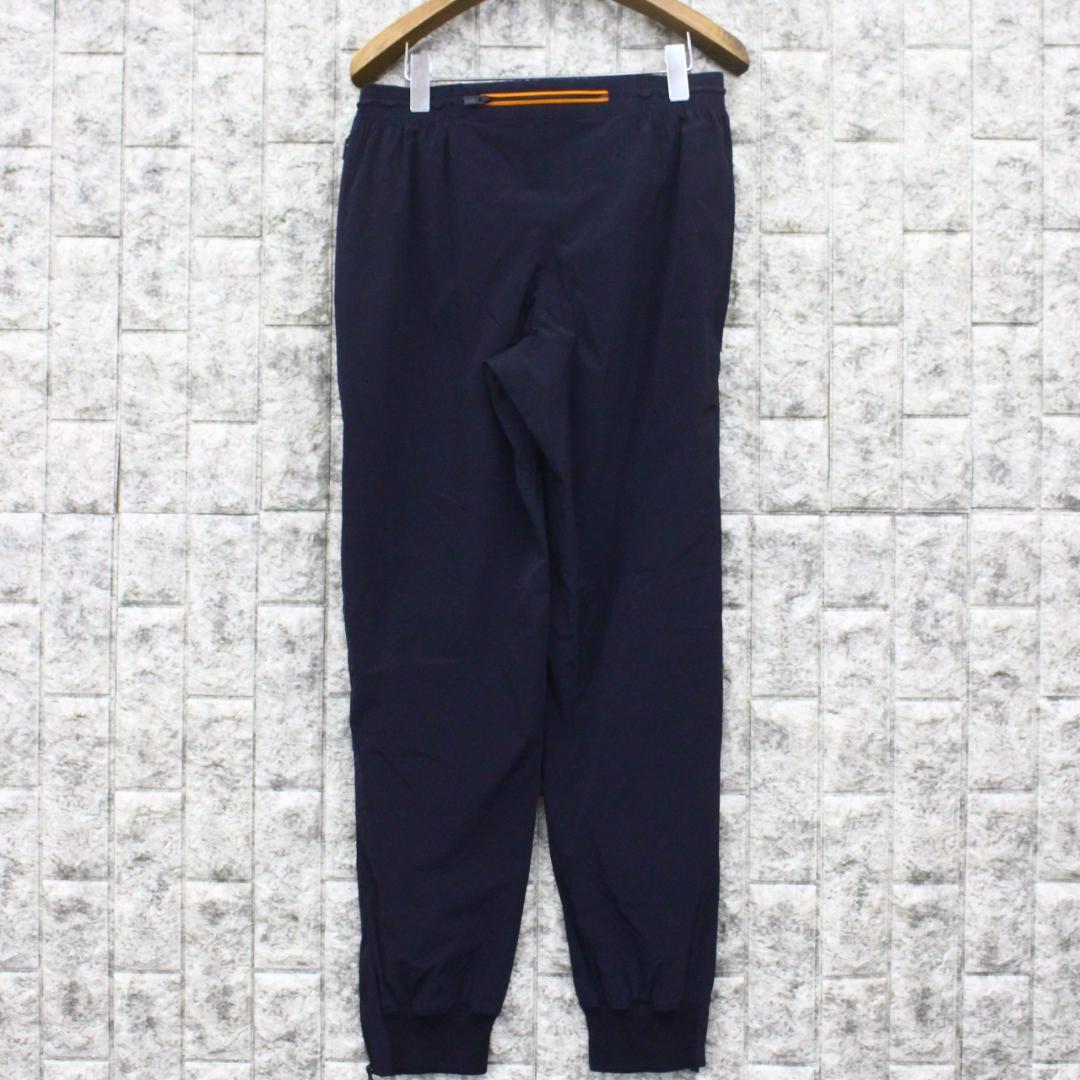 ◇HERMES メンズ ナイロンパンツ ネイビーブラック