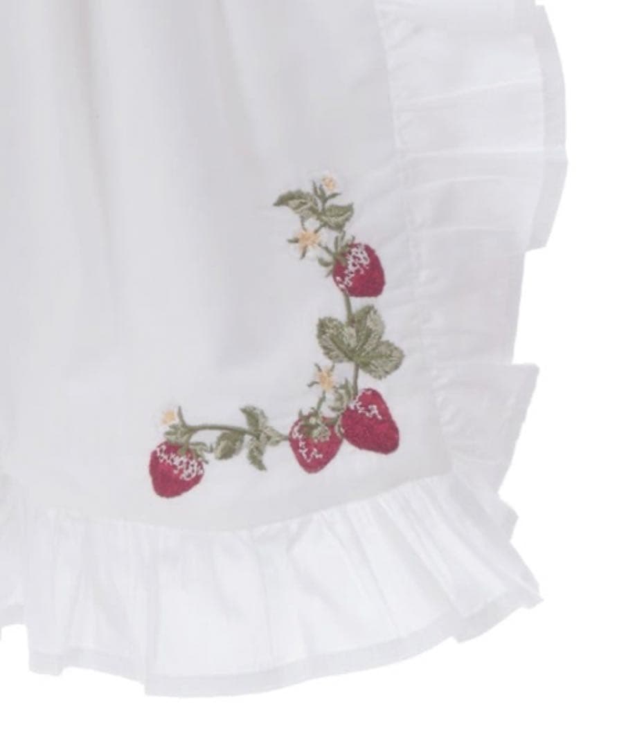 S*様 axes femme kawaiiクラシックベリー刺繍エプロン