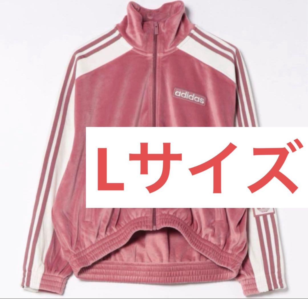 新品Lサイズ adidas W ADIBREAK VELOUR 上のみ