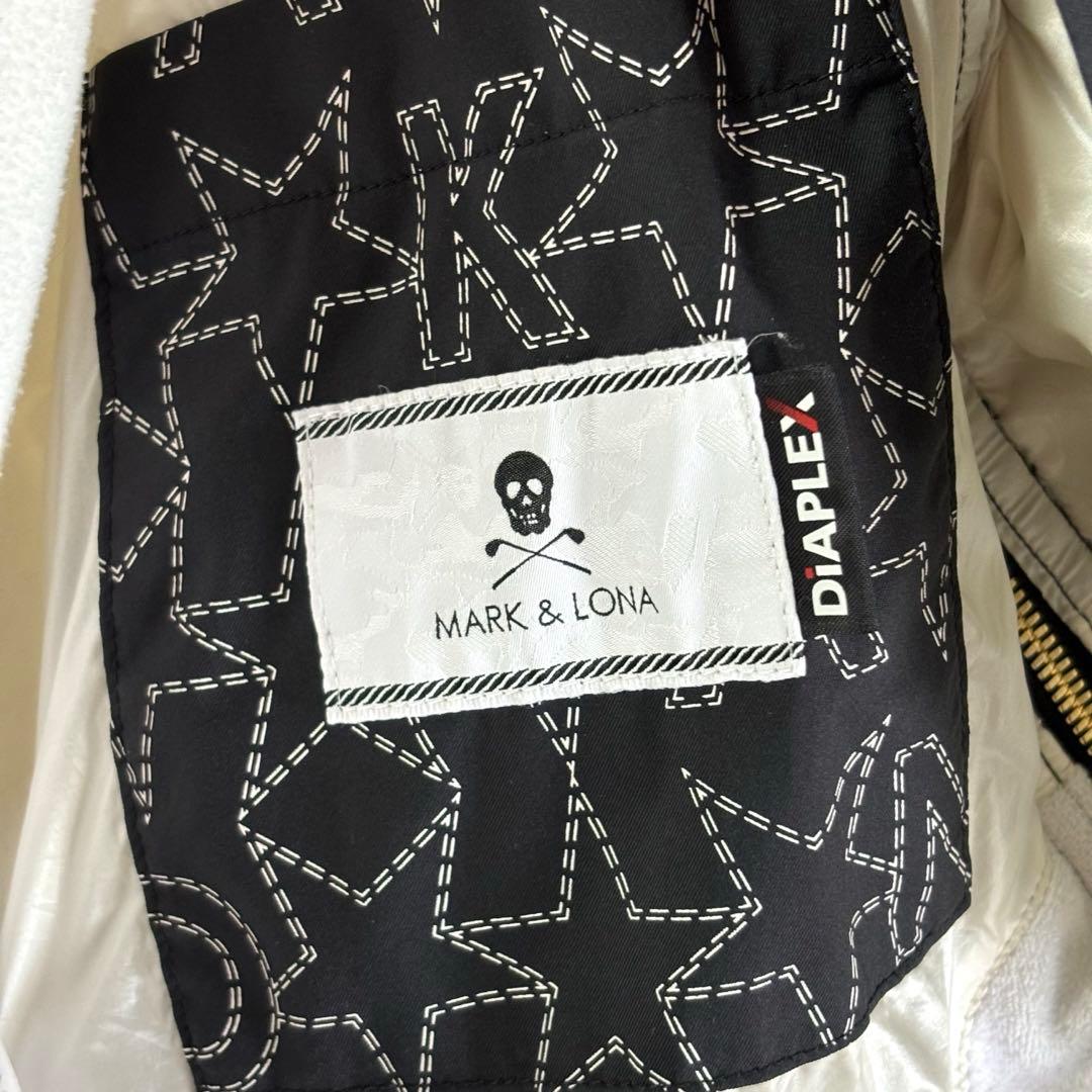 MARK & LONA マークアンドロナ　セットアップ　ゴルフ　総柄　スカル