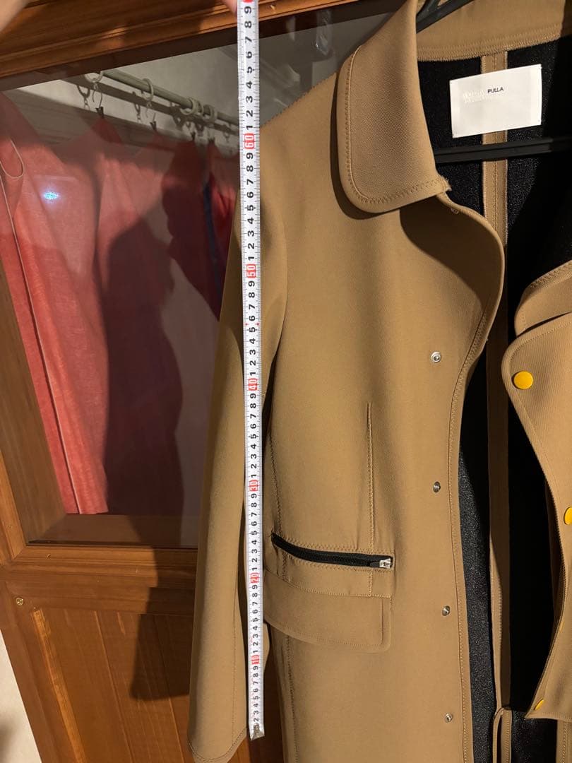 試着のみ　TOGA PULLA トーガプルラ　ベージュ s 22A