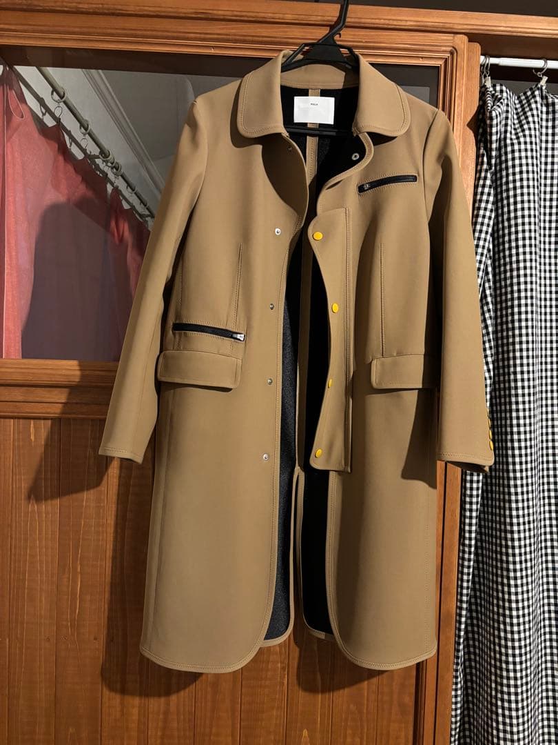 試着のみ　TOGA PULLA トーガプルラ　ベージュ s 22A