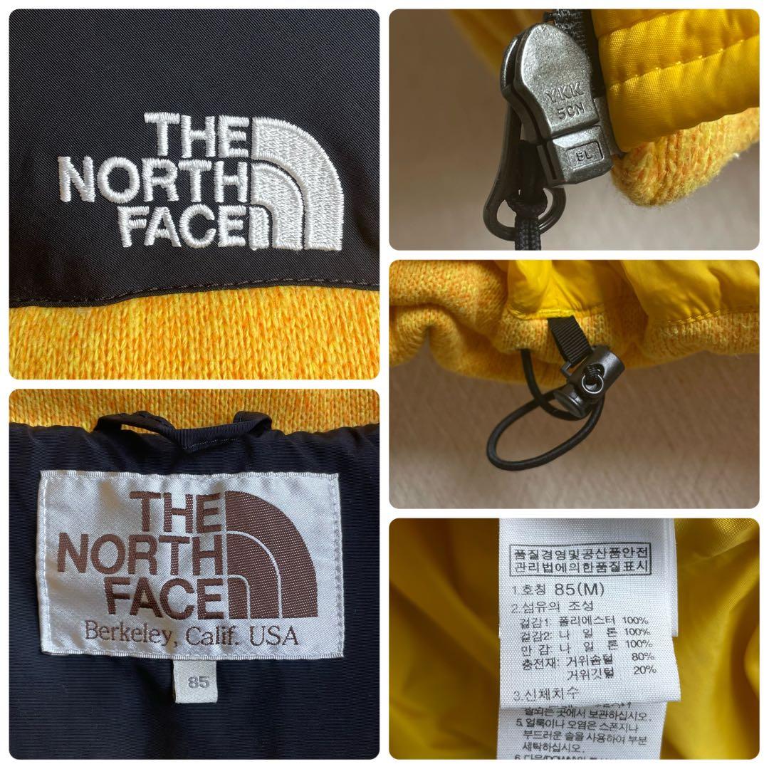 ノースフェイス ダウンベスト イエロー レディースM