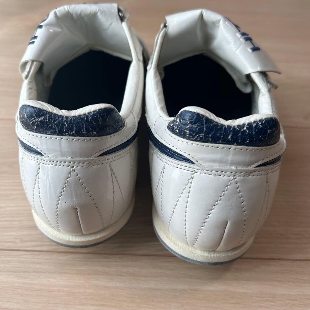 アシックス スパイク 投手用 左投 P革付 ホワイト