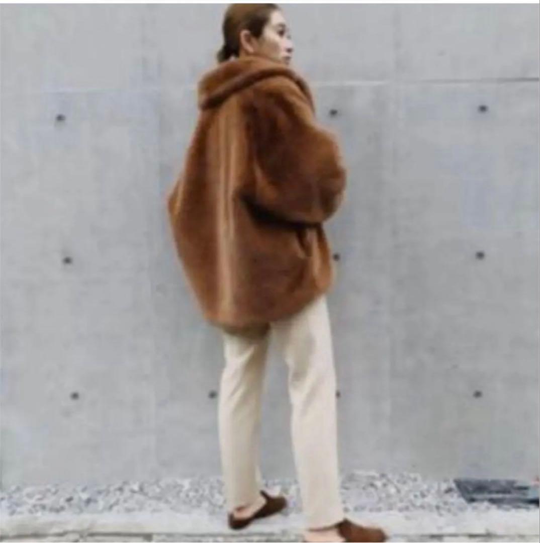 入手困難！　リムアーク　ドルマンフェイクファーコート　RIM•ARK