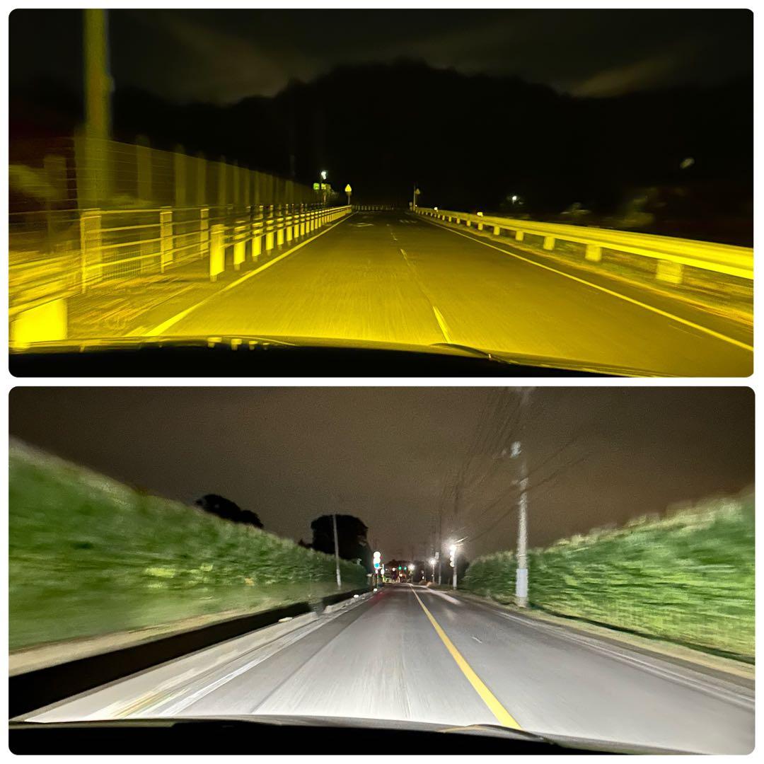 【1年保証付き】L1B用　イエロー ホワイト フォグランプ2色切替