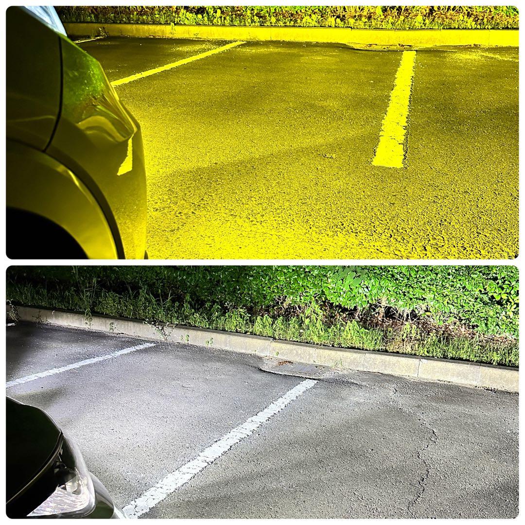 【1年保証付き】L1B用　イエロー ホワイト フォグランプ2色切替