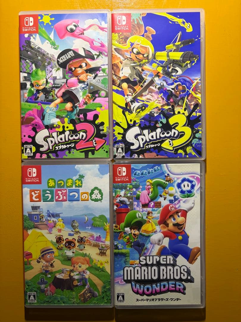 マ*ン様 Nintendo Switch ゲーム4本セット