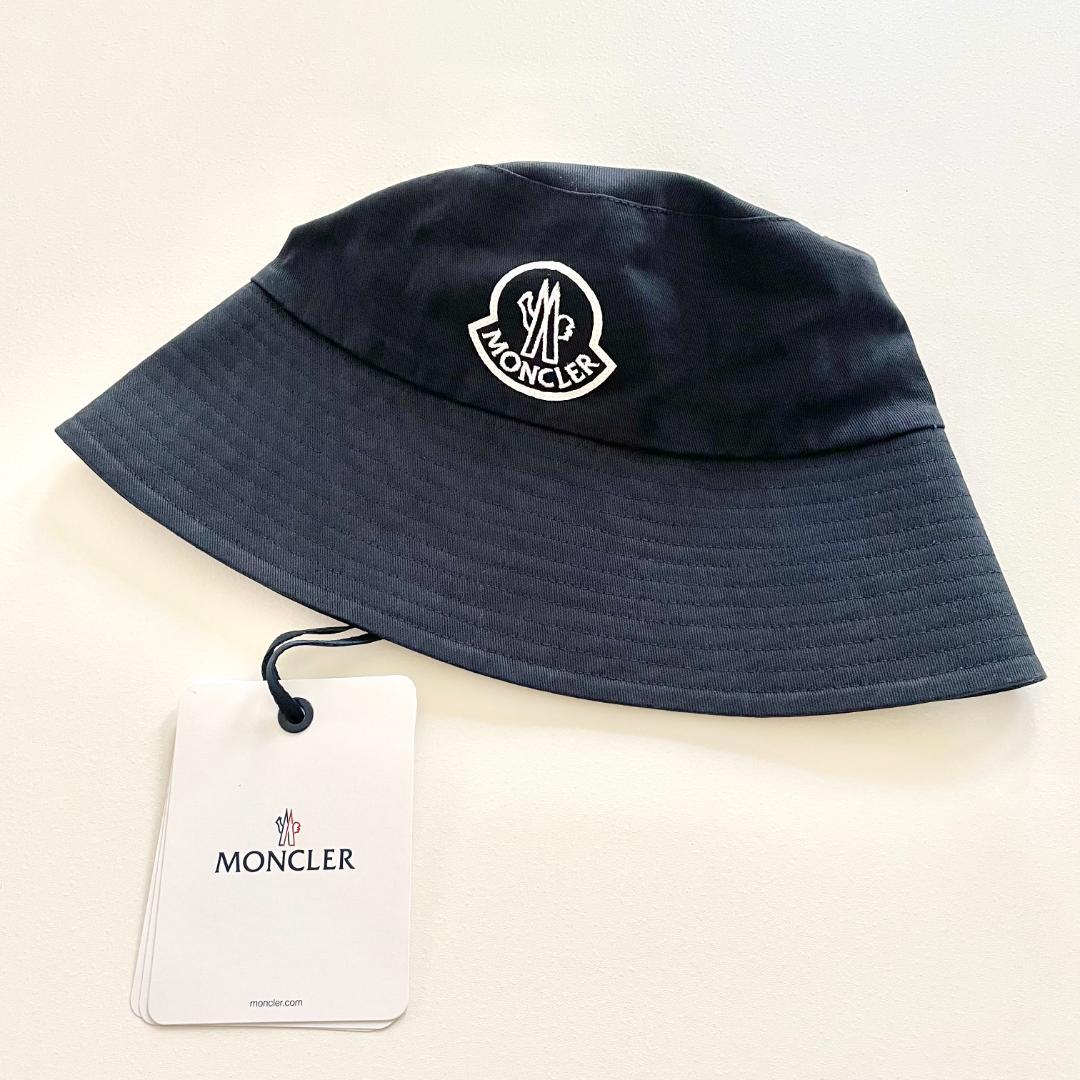 モンクレール 帽子 バケットハット バケハ メンズ レディース M コットン