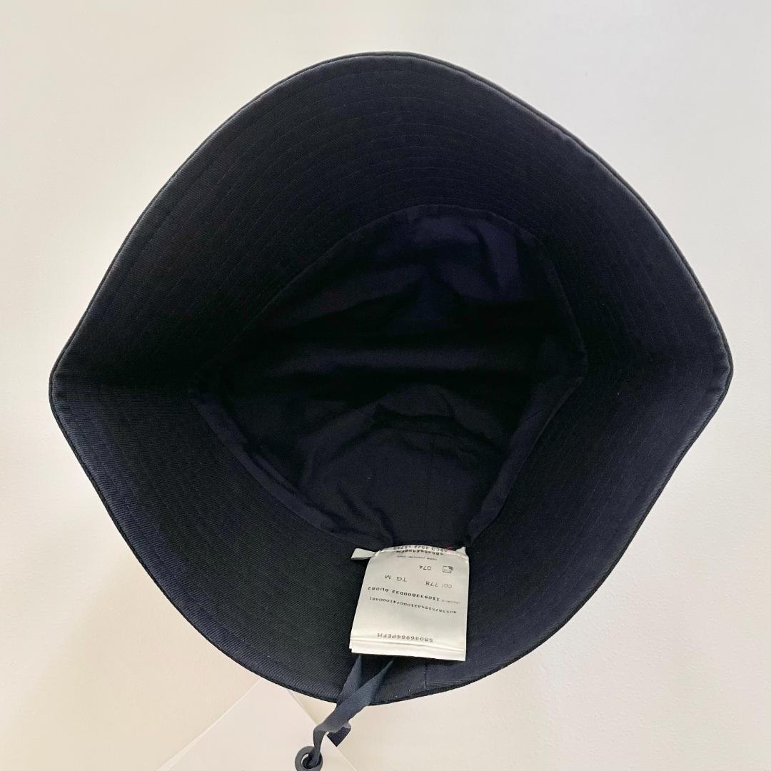 モンクレール 帽子 バケットハット バケハ メンズ レディース M コットン