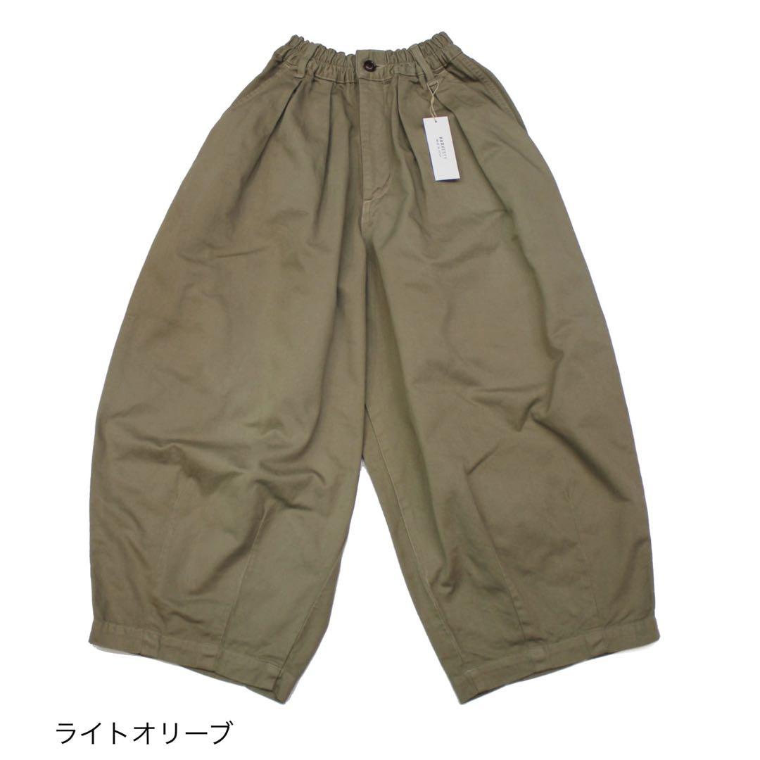 新品未使用　ハーベスティサーカスパンツ ライトオリーブ