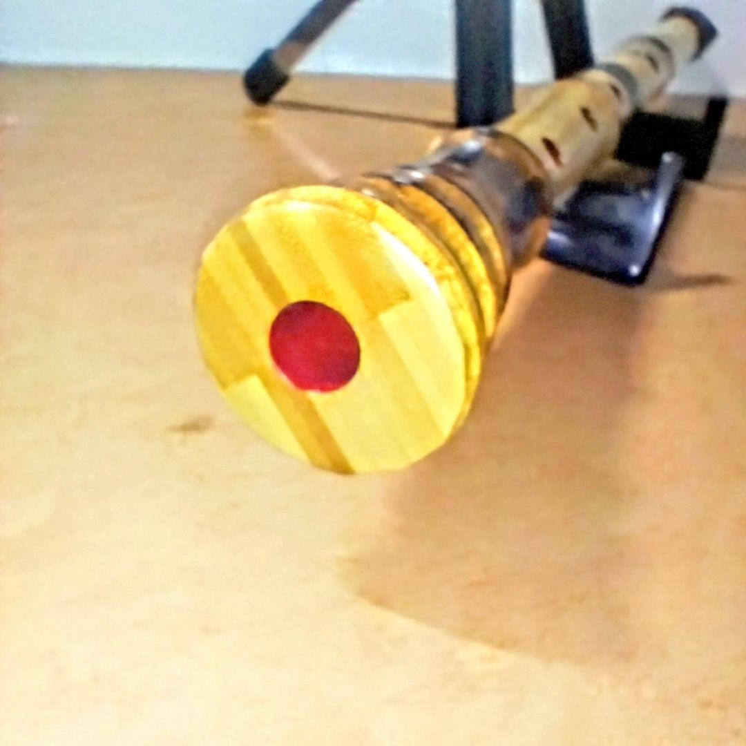 琴古流　胡蝶　尺八　完全調律管　合竹　唄口銀　(株）ワダ楽器