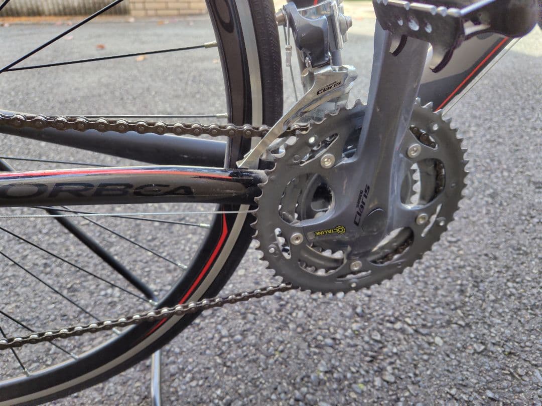 オルベア アクア グレー/レッド