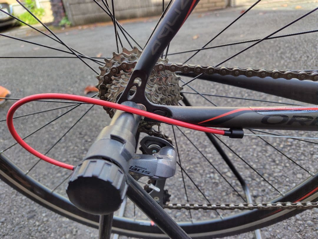 オルベア アクア グレー/レッド