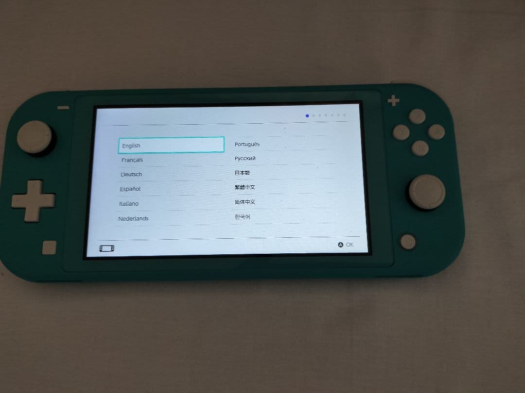 R*i様 良品　Nintendo Switch Lite ターコイズ　スイッチラ
