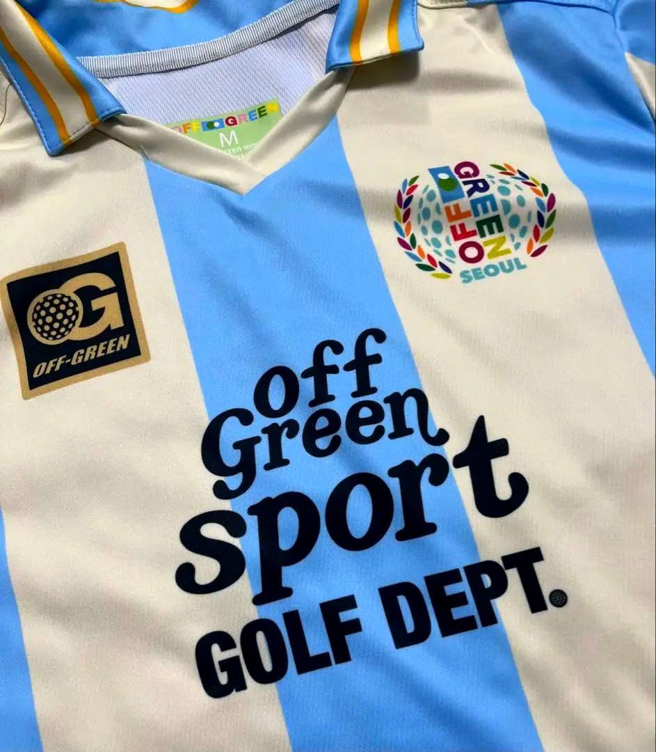 完売品 Off-Green Korea ゴルフウェア ポロシャツ Mサイズ